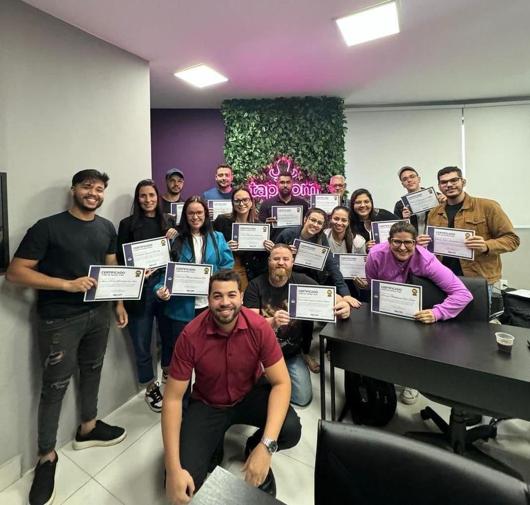 Turma presencial TAP.EDUCAÇÃO