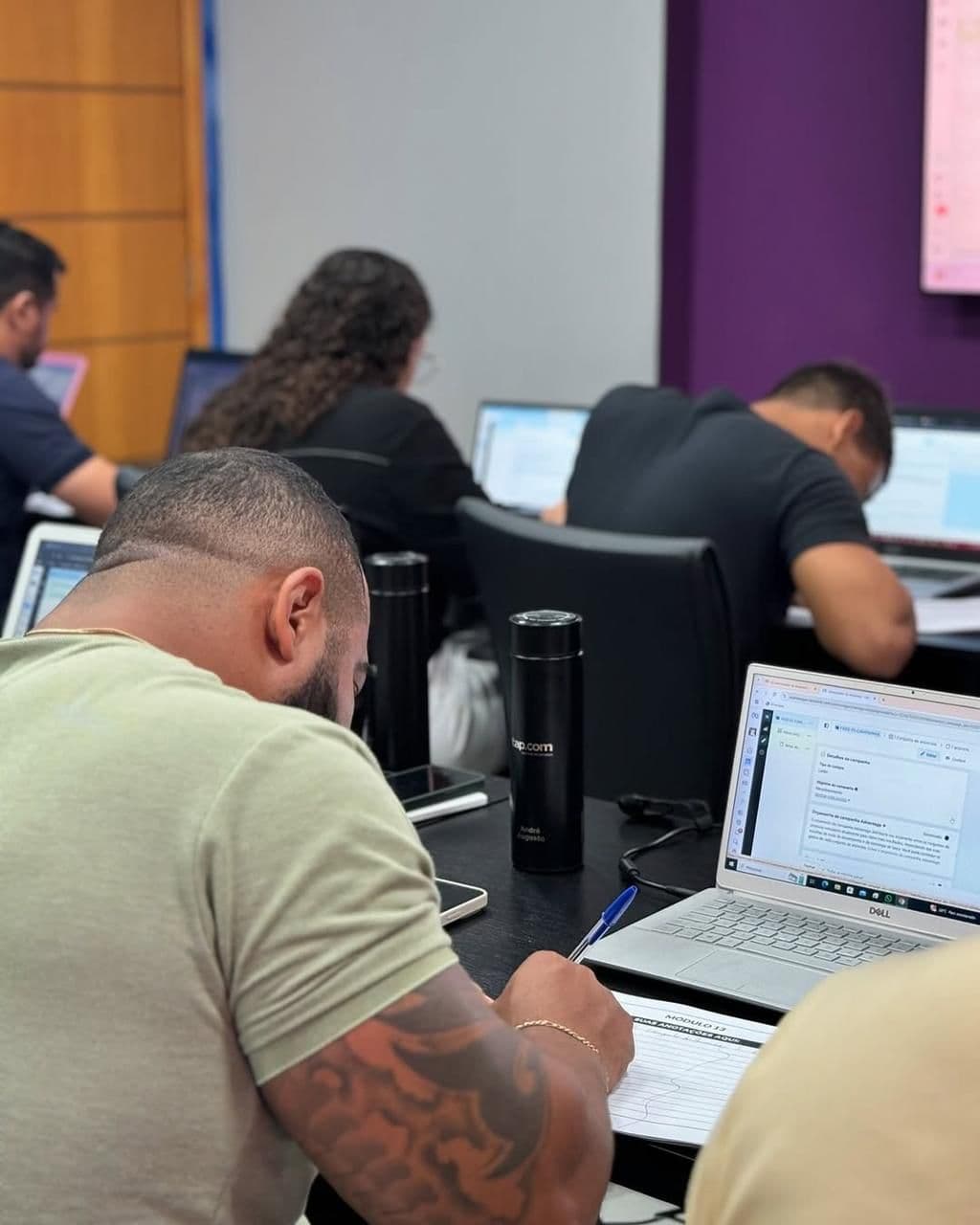 Turma presencial TAP.EDUCAÇÃO